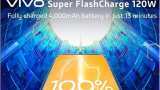 Vivo unveils Super FlashCharge 120W tech, claims to fully charge smartphones in just 13 minutes