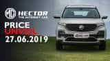 MG Hector Launch: Price unveiling tomorrow - Here is how to watch event LIVE