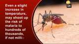 Climate warming may increase malaria risk in colder areas Climate warming may increase malaria risk in colder areas