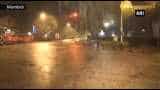 Heavy downpour continues in Mumbai, vehicles stuck due to water logging