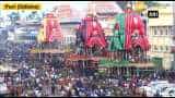 Devotees in large number arrive to attend world famous Jagannath Rath Yatra in Puri Devotees in large number arrive to attend world famous Jagannath Rath Yatra in Puri