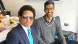 When Sachin Tendulkar meets Google CEO Sundar Pichai you get &#039;Sundar pic-hai&#039;
