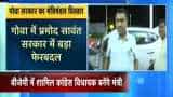 Goa CM Pramod Sawant to reshuffle Cabinet today Goa CM Pramod Sawant to reshuffle Cabinet today