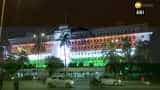 Famous monuments lit up on the eve of 73rd Independence Day 