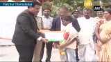 12-year-old boy felicitated for guiding ambulance in floodwater 12-year-old boy felicitated for guiding ambulance in floodwater