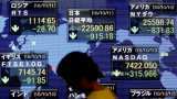 Asian shares nudge higher on stimulus hopes in major economies as recession fears ease