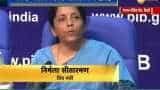 Finance Minister Nirmala Sitharaman addresses media on the Indian economy&#039;s state