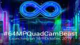 Xiaomi Redmi Note 8 Pro with this huge 64MP camera to be launched in India on October 16 Xiaomi Redmi Note 8 Pro with this huge 64MP camera to be launched in India on October 16
