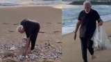INSPIRATIONAL VIRAL VIDEO: When PM Narendra Modi collected garbage thrown on beach - WATCH