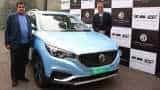 MG ZS EV: When Nitin Gadkari drove India's 1st Pure Electric Internet SUV 