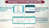Good news for EPFO account holders! Now, you can update exit date online - Here is how Good news for EPFO account holders! Now, you can update exit date online - Here is how