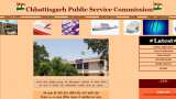 CGPSC result: Result announced; Visit  www.psc.cg.gov.in to check the result