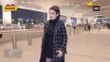 Raveena Tandon, Karishma Tanna spotted at Mumbai airport