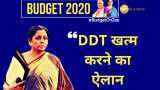 Budget 2020: Dividend Distribution Tax abolished, announces FM Nirmala Sitharaman