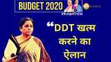 Budget 2020: Dividend Distribution Tax abolished, announces FM Nirmala Sitharaman Budget 2020: Dividend Distribution Tax abolished, announces FM Nirmala Sitharaman