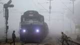 Indian Railways delayed and cancelled trains list list: 13 Delhi-bound trains delayed due to fog Indian Railways delayed and cancelled trains list list: 13 Delhi-bound trains delayed due to fog