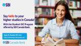 Good news from SBI for those who want to pursue studies in Canada - All details here