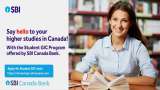 Good news from SBI for those who want to pursue studies in Canada - All details here