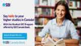 Good news from SBI for those who want to pursue studies in Canada - All details here