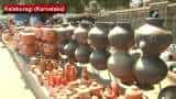 Demand of earthen pots soars with arrival of warmer weather