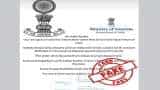 Restaurants, hotels alert! Don't fall for fake news - Modi government has issued statement Restaurants, hotels alert! Don't fall for fake news - Modi government has issued statement