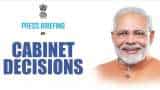 Modi Cabinet Decisions Briefing - Catch Latest Details Here, Watch Full Video Of Press Conference