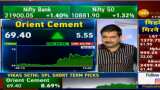 Mid-cap Picks with Anil Singhvi: Vikas Sethi&#039;s top stock to buy recommendation - Orient Cement