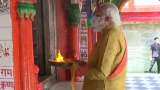 Ram Mandir Bhumi Pujan: Dressed in dhoti-kurta, PM Narendra Modi offers prayers at Hanumangarhi temple Ram Mandir Bhumi Pujan: Dressed in dhoti-kurta, PM Narendra Modi offers prayers at Hanumangarhi temple