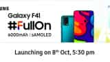 Samsung Galaxy F41 to go on sale via Flipkart, launch confirmed for October 8 