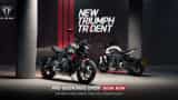 Triumph Motorcycles opens booking for Trident 660; See price, finance scheme on this roadster