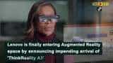 Lenovo announces 'ThinkReality A3' enterprise AR glasses Lenovo announces 'ThinkReality A3' enterprise AR glasses
