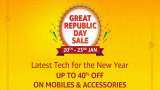 Amazon Sale: Republic Day 2021 Sale date announced! Get discounts on iPhone 12 mini, Samsung Galaxy Mo2s and more Amazon Sale: Republic Day 2021 Sale date announced! Get discounts on iPhone 12 mini, Samsung Galaxy Mo2s and more