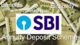SBI Annuity Deposit Scheme: Interest rate, features, benefits, eligibility, time period, minimum amount, tax and more SBI Annuity Deposit Scheme: Interest rate, features, benefits, eligibility, time period, minimum amount, tax and more