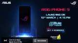 Asus ROG Phone 5 India launch live update: Check timings, how to watch live launch event and more! Asus ROG Phone 5 India launch live update: Check timings, how to watch live launch event and more!