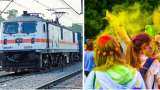 Holi special trains 2021: Check full list of trains launched by Indian Railways to meet festival rush
