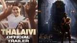 Thalaivi Official Trailer Hindi, Tamil, Telugu: Amazing performance by Arvind Swamy, Kangana Ranaut! Will it break KGF 2 teaser record? Thalaivi Official Trailer Hindi, Tamil, Telugu: Amazing performance by Arvind Swamy, Kangana Ranaut! Will it break KGF 2 teaser record?