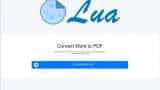 Lua PDF Allows You To Convert Your PDF Files More Efficiently