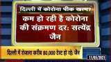 Satyendra Jain: Peak of Corona infection has ended in Delhi, wave continues Satyendra Jain: Peak of Corona infection has ended in Delhi, wave continues