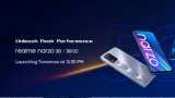 Realme Narzo 30 series, Buds Q2 India LAUNCH tomorrow - Check expected price, specs, features and more Realme Narzo 30 series, Buds Q2 India LAUNCH tomorrow - Check expected price, specs, features and more