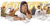 Google doodle honours poet Subhadra Kumari Chauhan on her 117th birth anniversary