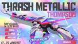 Garena Free Fire latest update: Check how to get Thrash Metallic Thompson skin and latest Free Fire redeem codes Garena Free Fire latest update: Check how to get Thrash Metallic Thompson skin and latest Free Fire redeem codes