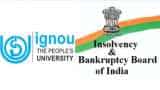 Insolvency and Bankruptcy Board of India signs MoU with IGNOU for utilising tele lecturing facility of Gyan Darshan channel 