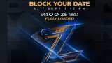 iQOO Z5 5G India launch date set for September 27: Here&#039;s all you need to know