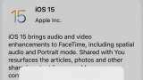 Apple iOS 15 update: Check how to download, compatible iPhones, new features and more Apple iOS 15 update: Check how to download, compatible iPhones, new features and more