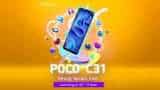Poco C31 launch in India today: Check expected price, timings, when &amp; where to watch