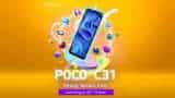 Poco C31 launch in India today: Check expected price, timings, when & where to watch Poco C31 launch in India today: Check expected price, timings, when & where to watch