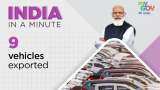 How many vehicles are exported from India per minute? #20YearsOfSevaSamarpan reveals these interesting facts - Check details here