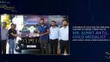 Mahindra hands over first-ever personalized XUV700 to gold medalist Sumit Antil