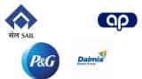 SAIL, Ajanta Pharma, Dalmia Bharat, Procter & Gamble dividend record date today
