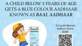 How to apply for Baal Aadhaar card? See process, documents required and other details How to apply for Baal Aadhaar card? See process, documents required and other details